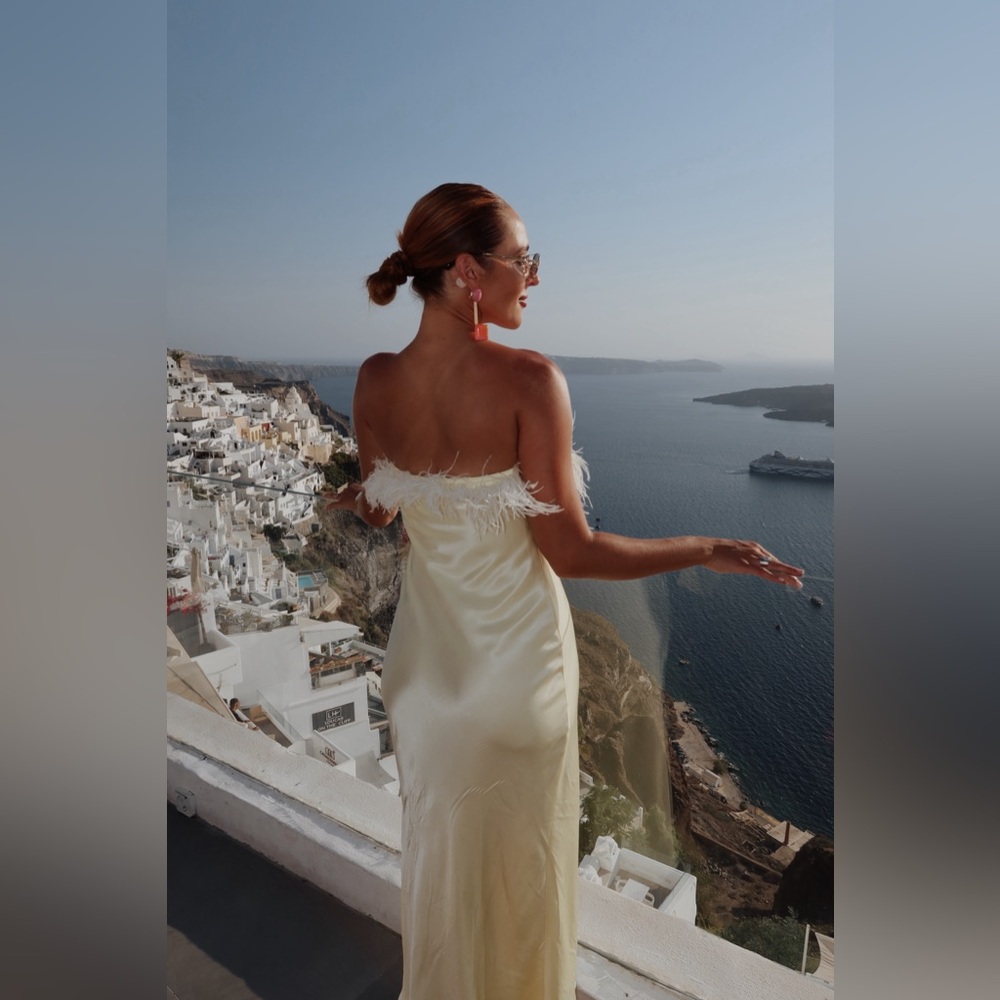 ZARA YELLOW DRESS - Picture 2 of 6